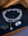 2 Fancy Designer Crystal Combo Bracelets Wholesale Price In Surat
